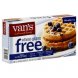 Vans wheat free waffles blueberry Calories