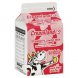 Creamland 1% strawberry milk Calories