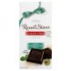 Russell Stover sugar free candy bar dark chocolate mint Calories