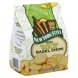 bagel chips mini, garlic, 96% fat free