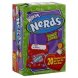 Willy Wonka candy & card kit nerds Calories