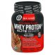 muscle whey protein professional strength, double chocolate supreme