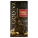 Godiva dark chocolate with almonds 72% cacao Calories
