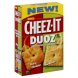 baked snack crackers duoz sharp cheddar/parmesan