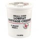 Valu Time cottage cheese low fat, small curd Calories