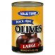 olives black ripe, large