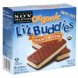 Lil Buddies organic non-dairy frozen dessert peanut butter sandwiches Calories