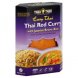 Tiger Tiger easy thai thai red curry with jasmine brown rice Calories