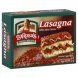 La Rosas Pizzeria family recipe lasagna with meat sauce Calories