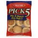 pick 5 yeast rolls