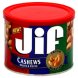 Jif cashews halves & pieces Calories