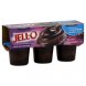 Jell-o double chocolate pudding snack sugar free, reduced calorie Calories