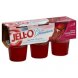 Jell-o with antioxidants gelatin snacks low calorie, sugar free, cherry pomegranate Calories