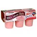 Jell-o 100 calorie packs smoothie snacks strawberry banana Calories