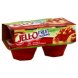 Jell-o fruit passions snacks peaches in strawberry gelatin Calories