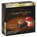 Jell-o temptations variety pack double chocolate pie, strawberry cheesecake Calories