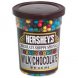 Hersheys chocolate shoppe sprinkles candy coated milk chocolate Calories
