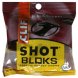Clif Bar shot bloks organic energy chews black berry Calories