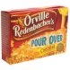 Orville Redenbachers pour over gourmet popping corn cheddar Calories