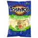 Tostitos restaurant style with a hint of lime tortilla chips Calories