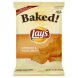 Lays baked cheddar and sour cream flavored potato crisps Calories