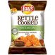 Lays kettle cooked applewood smoked bbq 40% less fat chips Calories