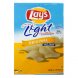 Lays light original potato chips Calories