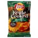Lays kettle cooked jalapeno potato chips Calories