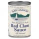 sauce red clam, new england style