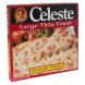 Celeste Pizza large thin crust cheese pizza Calories