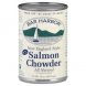 Bar Harbor salmon chowder new england style, condensed Calories