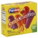 Popsicle sugar free orange cherry and grape ice pops Calories