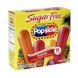 Popsicle tropical pops sugar free Calories