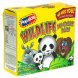 wildlife ice cream bars panda shaped