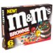 M&Ms brownie ice cream sandwich vanilla & chocolate flavored ice cream Calories