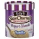 slow churned yogurt blends frozen dairy dessert cultured, vanilla