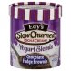 Edys slow churned yogurt blends cultured frozen dairy dessert chocolate fudge brownie Calories