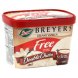 Breyers double churn free fat free ice cream creamy vanilla Calories