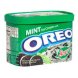 mint ice cream with oreo that 's loaded
