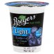 nonfat yogurt light, blueberries 'n cream