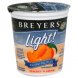 Breyers light! lowfat yogurt peaches 'n cream Calories