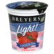 Breyers light!! lowfat yogurt strawberry Calories