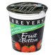 Breyers fruit on the bottom lowfat yogurt strawberry Calories