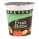 Breyers fruit on the bottom lowfat yogurt, strawberry banana Calories