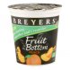 Breyers fruit on the bottom lowfat yogurt, peach Calories