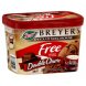 Breyers double churn ice cream fat free, extra creamy, chocolate fudge brownie Calories