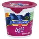 Blue Bunny blueberry lite 85 yogurt Calories