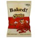 baked! cheese snacks flammin ' hot flavored
