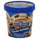 Blue Bunny homemade turtle sundae premium chunky and gooey Calories