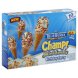 Blue Bunny champ! mini cones mini swirls, birthday party Calories